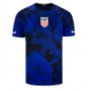 Herren Fußballbekleidung Vereinigte Staaten Auswärtstrikot WM 2022 Kurzarm
